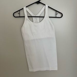 Lululemon size 4 white workout top align